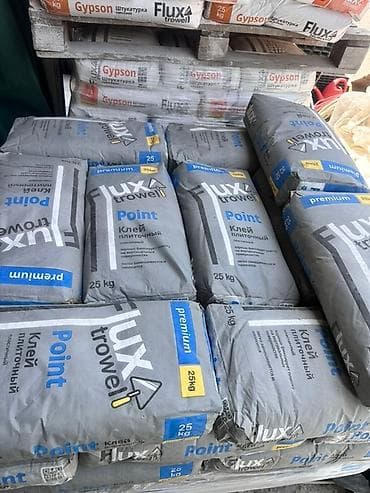 Предлагается плиточный клей Lux Trowel Point в мешках по 25 кг. Этот lalafo.kg да Предлагается плиточный клей Lux Trowel Point в мешках по 25 кг. Этот