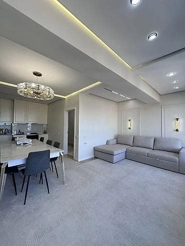 гостиница джал: 3 бөлмө, 80 м², Элитка, 4 кабат, Дизайнердик ремонт — 1