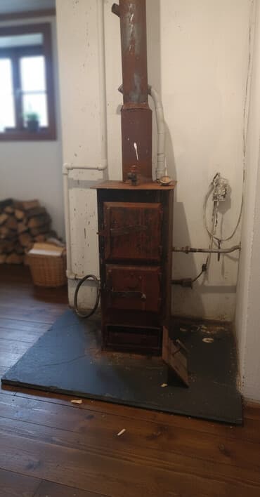 котёл для дома: Твердотопливный отопительный котел не рабочий с теплообменником и — 1