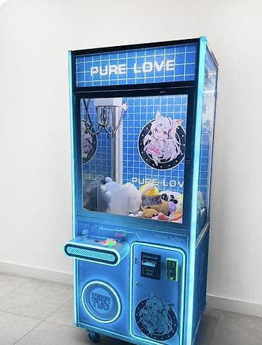 Готовый бизнес: Г.Ош Игровой автомат «кран-машина» (claw machine) с мягкими игрушками — 1