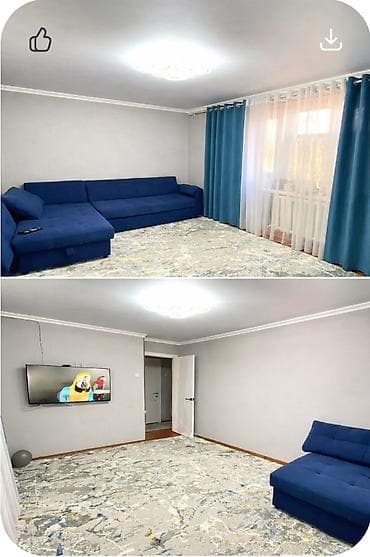 квартира 2комнат: 2 комнаты, 42 м², 103 серия, 2 этаж — 5