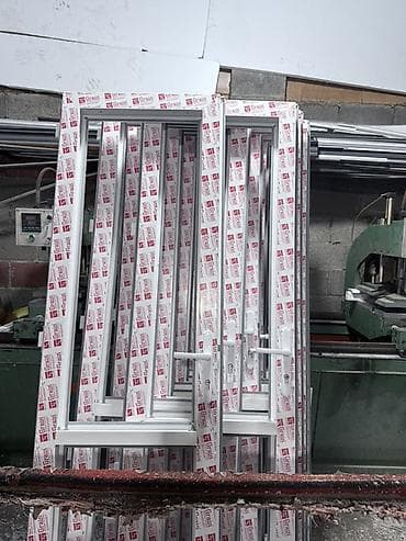 профиль оптом: Пластиковое окно на заказ, Тип окна: Балконные, Декоративные особенности: Фрамуга, Бесплатная установка, В рассрочку — 3