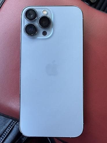 poco c4: IPhone 13 Pro Max, Б/у, 128 ГБ, Голубой, Коробка, 78 % — 1