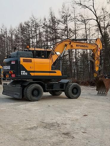 Колёсный экскаватор Hyundai HW145 - Тип: колёсный гидравлический