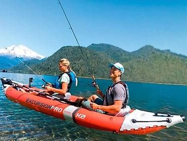 байдарки: Надувная байдарка Intex Excursion Pro K2 Купить в Бишкеке Надувная — 3