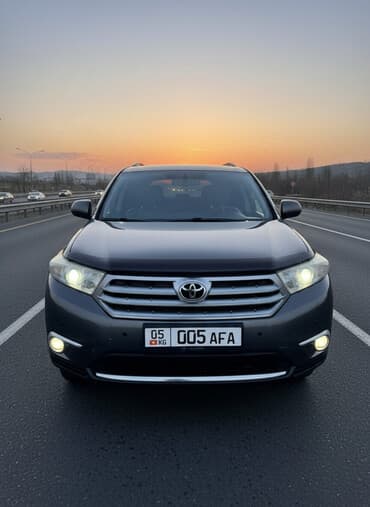 купить авто с кореи бу: Toyota Highlander: 2013 г., Автомат, Бензиновая, Кроссовер — 1
