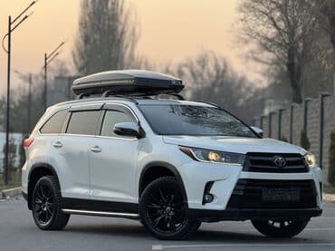 крутые машины: Toyota Highlander: 2019 г., 3.5 л, Автомат, Бензиновая, Внедорожник — 2
