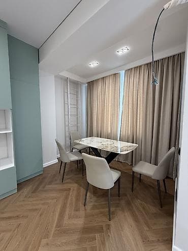 seven development: 3 комнаты, 82 м², Асанбай мкр Элитка, 11 этаж, Дизайнерский ремонт — 3