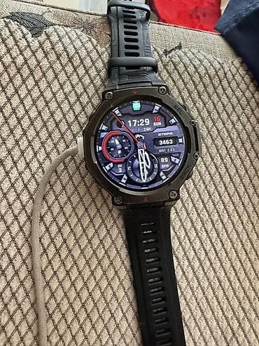 garmin instinct 3: Умные часы Amazfit T‑Rex 2 (чёрные) - Брутальный корпус с — 4
