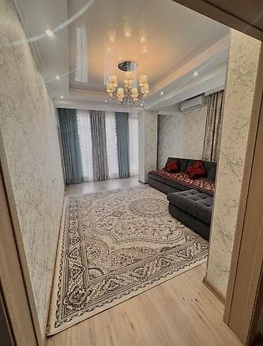 2 комнаты, 75 м², Элитка, Элитка, 2 этаж, Евроремонт