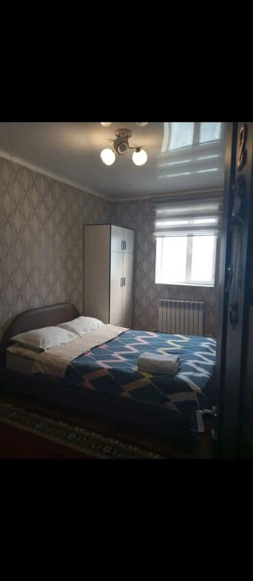 суточные квартира бишкек ош базар: 1 комната, Душевая кабина, Постельное белье, Кондиционер — 7