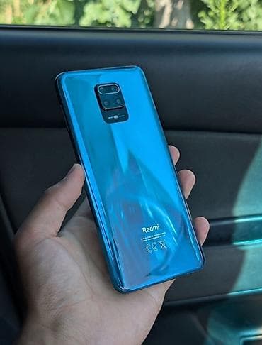 Техника и электроника: Redmi, Redmi Note 9S, Б/у, 128 ГБ, цвет - Синий, 1 SIM, 2 SIM, eSIM — 1