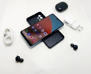 samsung a25: Samsung Galaxy A32, Б/у, 64 ГБ, цвет - Голубой, 1 SIM, 2 SIM — 5