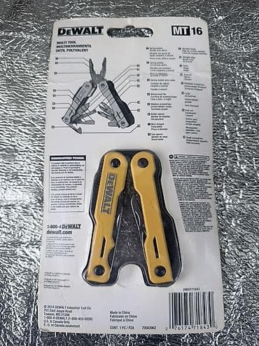 Строительное оборудование: DEWALT MT16 — многофункциональный инструмент (мультитул) с 16 — 3