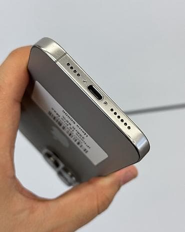 iphone xs: IPhone 15 Pro Max, Б/у, 256 ГБ, Natural Titanium, Защитное стекло, Чехол, В рассрочку, 88 % — 4