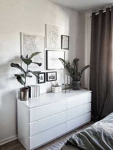 для прихожки: Комод для одежды, Новый, Без зеркала, ЛДСП, цвет - Белый, Самовывоз, Бесплатная доставка — 2