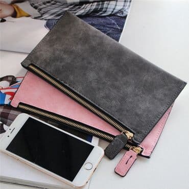 женский кошелек с двумя молниями: Женский кошелек клатч на молнии качество отличное 6 слотов для — 7