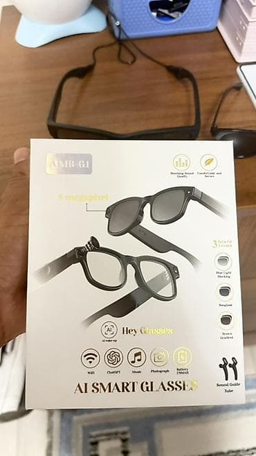 cloud 2: AI Smart Glasses A1MB-G1 — умные очки с камерой и голосовым ИИ — 1