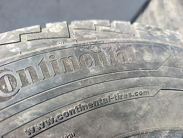 Шины: Шины 205 / 75 / R 16, Лето, Б/у, Комплект, Легкий коммерческий транспорт (C/LT), Continental — 2