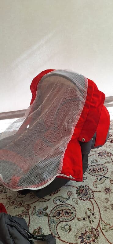 автомобильное кресло для грудничков: Автокресло, цвет - Красный — 5