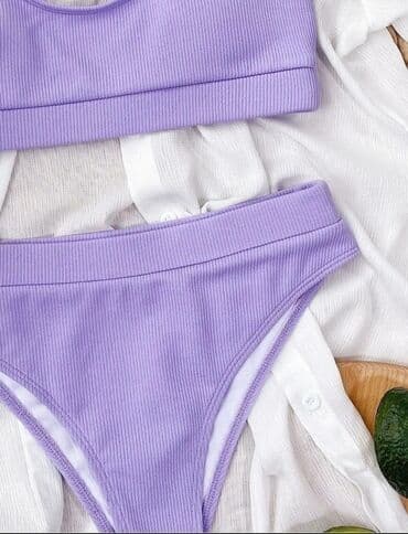 купальники з високою посадкою: Раздельный купальник, Высокая талия, XL — 7