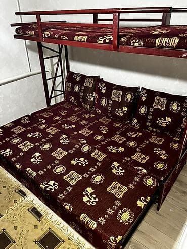 адна спалный: Двухъярусная кровать-чердак с нижним двуспальным спальным местом. - — 3