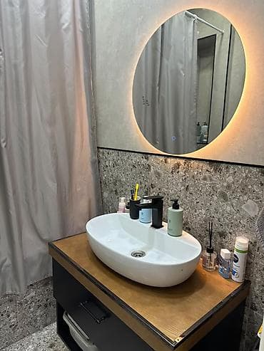 Недвижимость: 1 комната, 64 м², Асанбай мкр Элитка, 2 этаж, Дизайнерский ремонт — 8