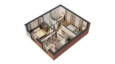 дом 3 этажный: Таунхаус, 160 кв. м, 5 бөлмө, Кыймылсыз мүлк агенттиги, ПСО (өз алдынча бүтүрүү) — 5