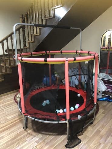 цум детская площадка цена: Батут Каркасный, Новый — 4
