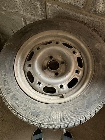 4x100: Колеса в сборе R 14, Лето, Комплект, Легковые, Железные, отверстий - 4 — 1