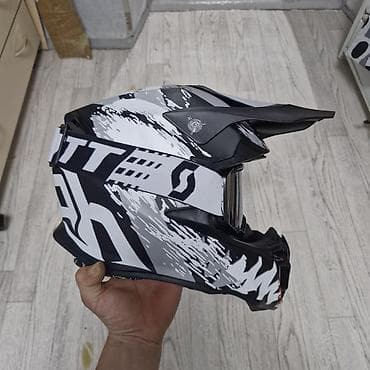 🏍️ Продам новый мотошлем (копия Airoh)! 🪖 📏 Размер: M (L) 🎁 В — 3