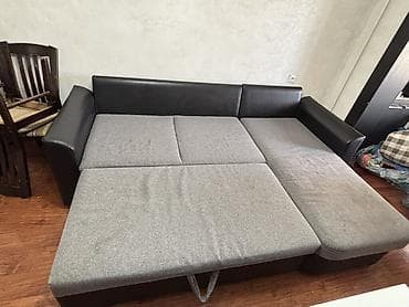 Столы: Угловой диван, Раскладной, Трехместный — 3