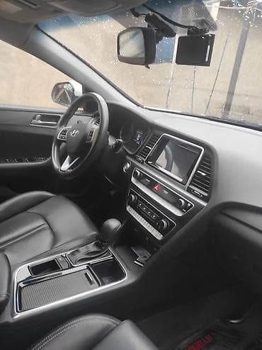 тонировка стекол авто: Hyundai Sonata, седан, белый цвет. Год выпуска: 2019. Пробег: 129 000 — 3