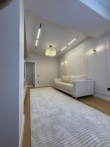 мкр улан: 1 комната, 42 м², Элитка, 4 этаж, Дизайнерский ремонт — 10