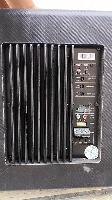 pass: Активный сабвуфер VLANG VL-M10 (10") Характеристики: - Тип: активный — 4