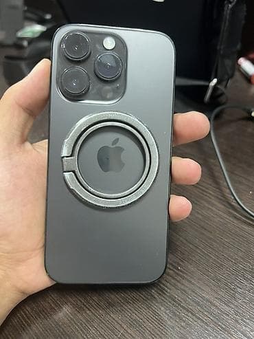 IPhone 14 Pro, Колдонулган, 128 ГБ, Space Gray, Коргоочу айнек, 81 % — 2
