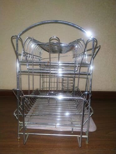 сушилка для посуды бу: Кургаткыч, түсү - Күмүш, Колдонулган — 3