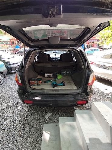 машина туксон: Hyundai Santa Fe: 2002 г., 2.4 л, Автомат, Бензин, Кроссовер — 8