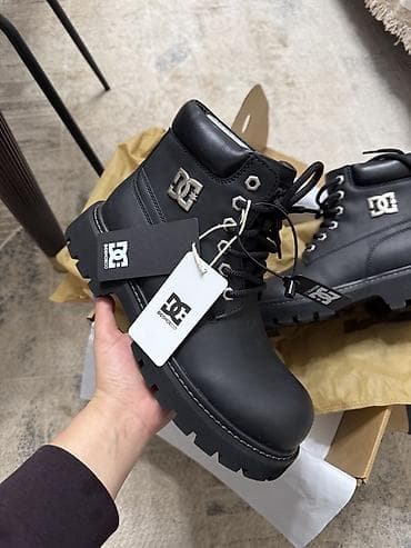 Босоножки, сандалии, шлепанцы: Мужские ботинки, 44, DC, Новый, цвет - Черный, Самовывоз, Платная доставка — 4