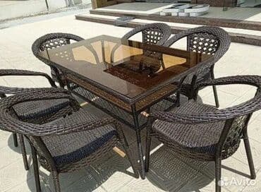 детскую кроватку кроватка к: Комплект садовой мебели, Ротанг — 13