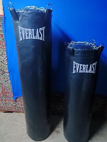 Спорт жана эс алуу: Боксерская груша Everlast - Тип: подвесная, с цепями и карабинами для — 4