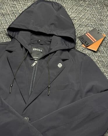 vans: Мужской городской жакет-парка с капюшоном размер 54 xl - Цвет — 5