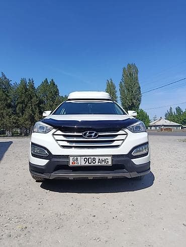 прадо 250 бишкек: Hyundai Santa Fe: 2014 г., 2 л, Автомат, Дизель, Кроссовер — 2