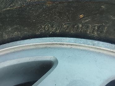 Колеса в сборе 205 / 70 / R 15, 1 шт, Литые
