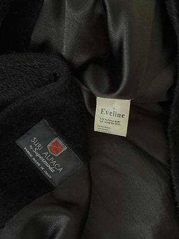 Киреге берилүүчү кийимдер: Шуба, Альпака, Узун модель, Италия, S, M — 4