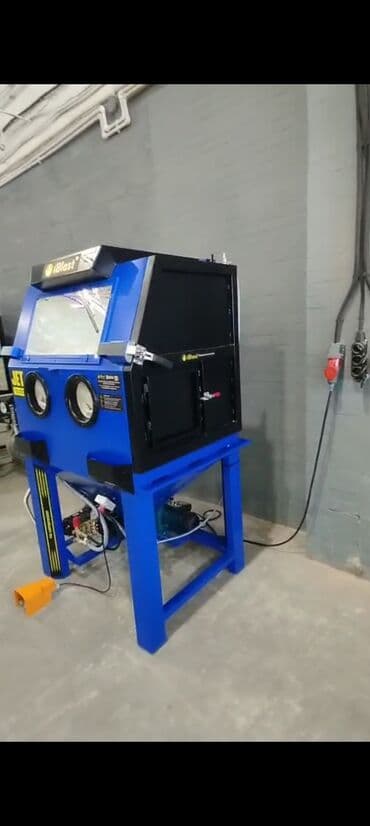 Промышленная пескоструйная/аквабласт камера iBlast JET 1000 Описание