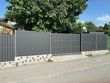 животные птицы: Забор из профнастила на монолитном бетонном цоколе Сделаем по вкусу — 3