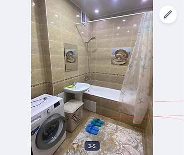 Батирлер: 2 бөлмө, 67 м², Улан мкр 106-серия жакшыртылган, 2 кабат, Жаңы ремонт — 4