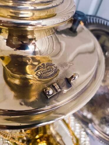 старинный самовар на дровах: Самоор, Колдонулган, Өзү алып кетүү — 3