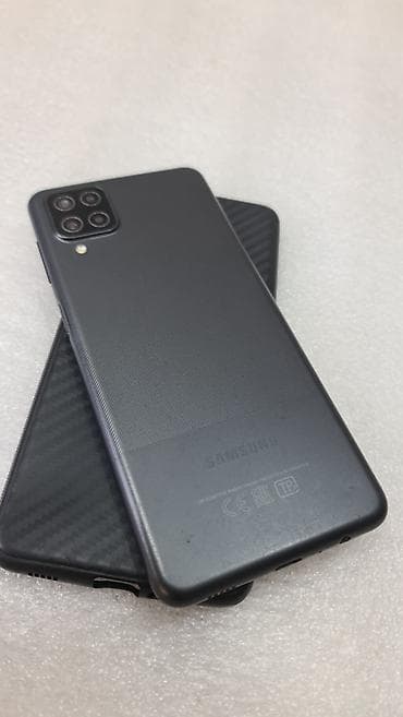 samsung a12: Samsung Galaxy A12, Б/у, 64 ГБ, цвет - Черный, 2 SIM — 8